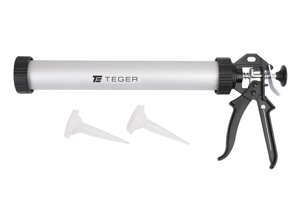Wyciskacz do mas silikonowych  15"380 mm - tuba aluminiowa TEGER