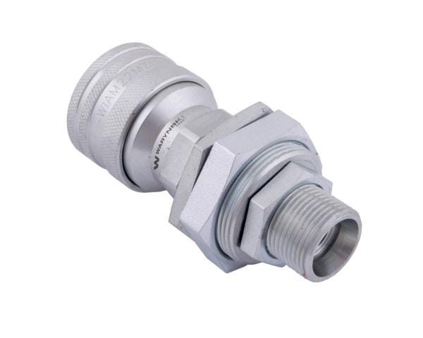 Szybkozłącze hydrauliczne gniazdo long M22x1.5 gwint zewnętrzny EURO (Adaptacja starego typu 504900) (9199822G/ST) (ISO 7241-A) Waryński  (opakowanie 10szt)