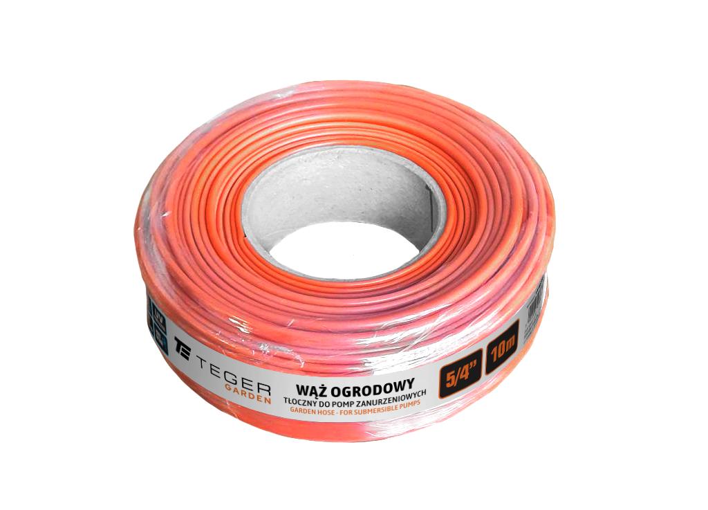 Wąż ogrodowy - tłoczny do pomp zanurzeniowych FI 5/4" 10m TEGER