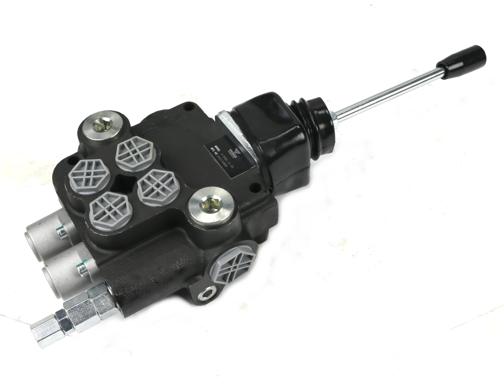 Rozdzielacz hydrauliczny 2-sekcyjny 80L z joystickiem  VOIMA