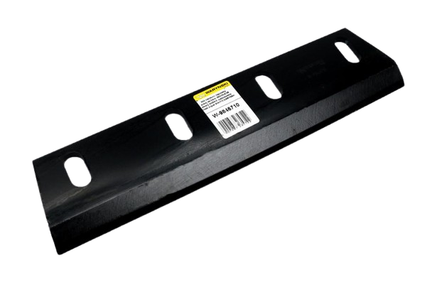 Nóż sieczkarni napawany prawy do trawy 380x90x8.5R otwory 4x35mm Claas Jaguar 9846710 WARYŃSKI