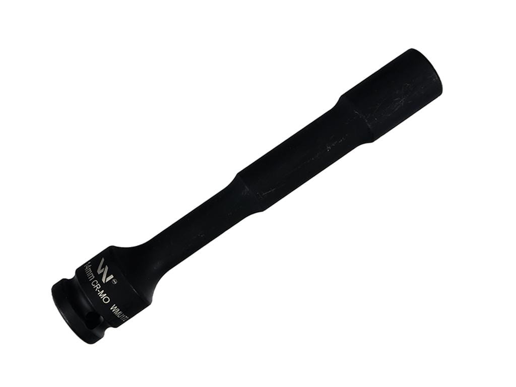 Nasadka udarowa 1/2", sześciokątna slim przelotowa ze stali CrMo 14mm długość 150 mm, stosowane w mechanice do kluczy udarowych, Waryński