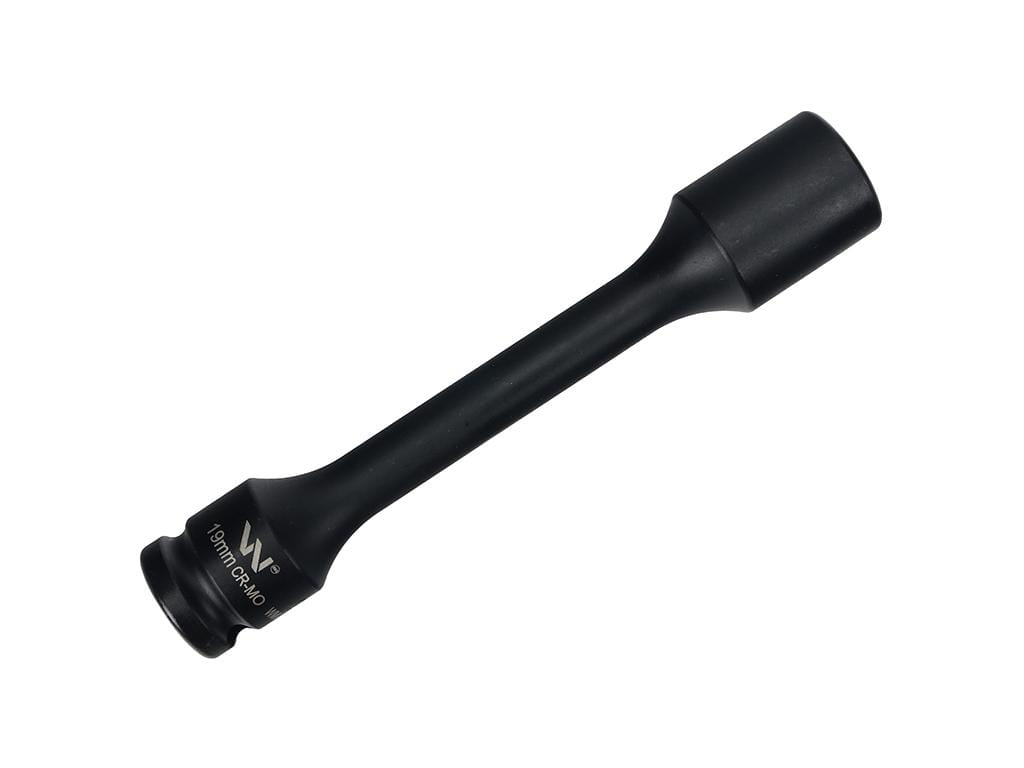 Nasadka udarowa 1/2" sześciokątna slim 19mm długość 150 mm stal CrMo Waryński