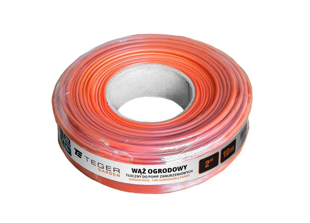 Wąż ogrodowy - tłoczny do pomp zanurzeniowych FI 2" 10m Teger