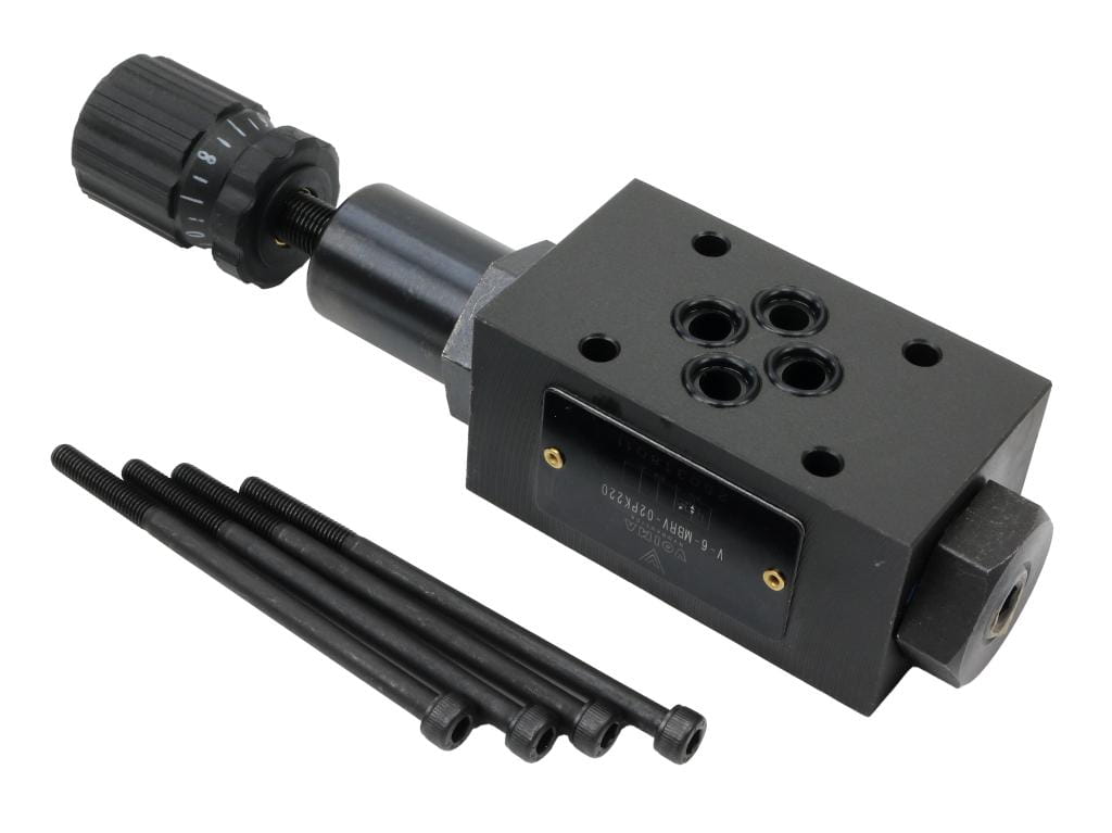 Zawór redukcyjny płytowy CETOP 3 NG6 (linia P  - nastawa 70-250 bar) VOIMA