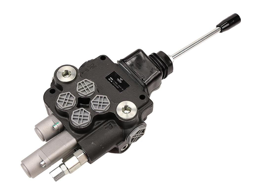 Rozdzielacz hydrauliczny 2-sekcyjny 80L (1-sekcja pływająca) z joystickiem  VOIMA