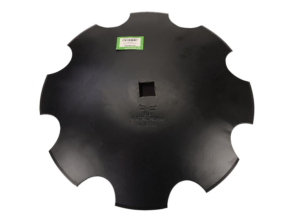 Talerz uzębiony Z-8 fi 460 otwór 30x30 stal borowa 1202030150 Royal Farm