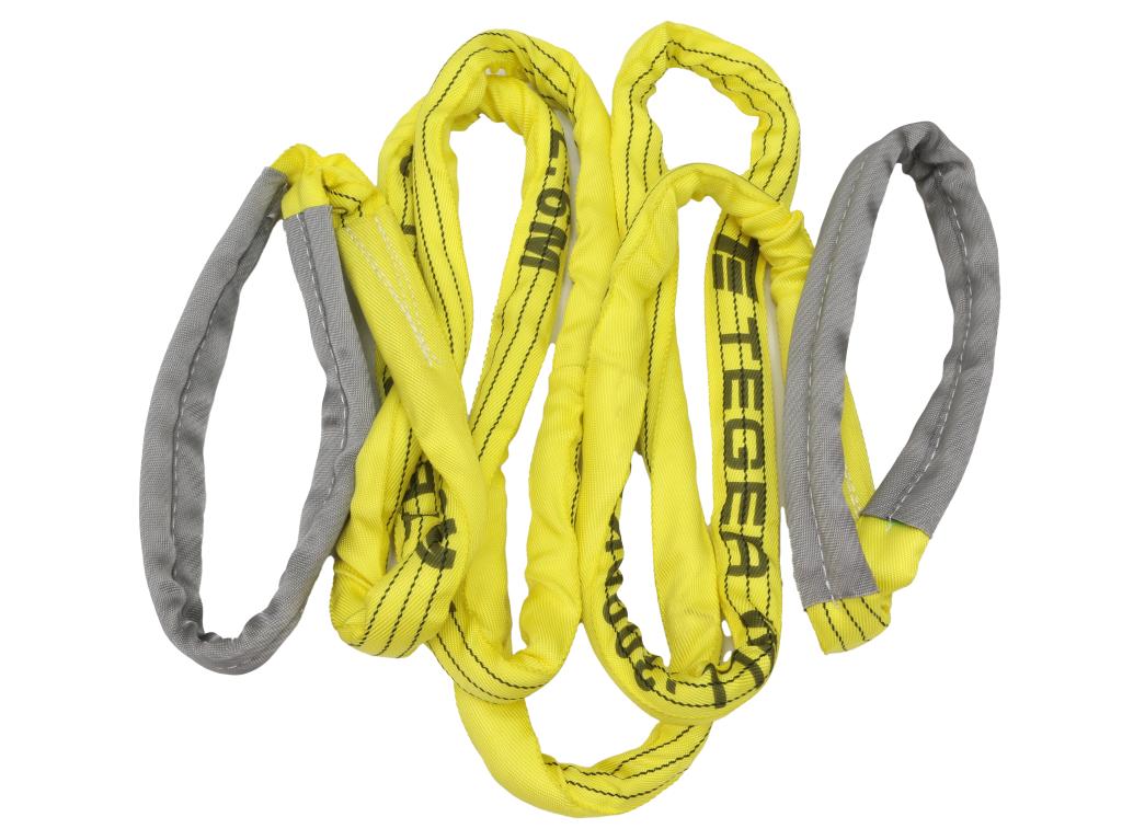 Lina holownicza z włókien syntetycznych uciąg 21T długość 6m z atestem Teger