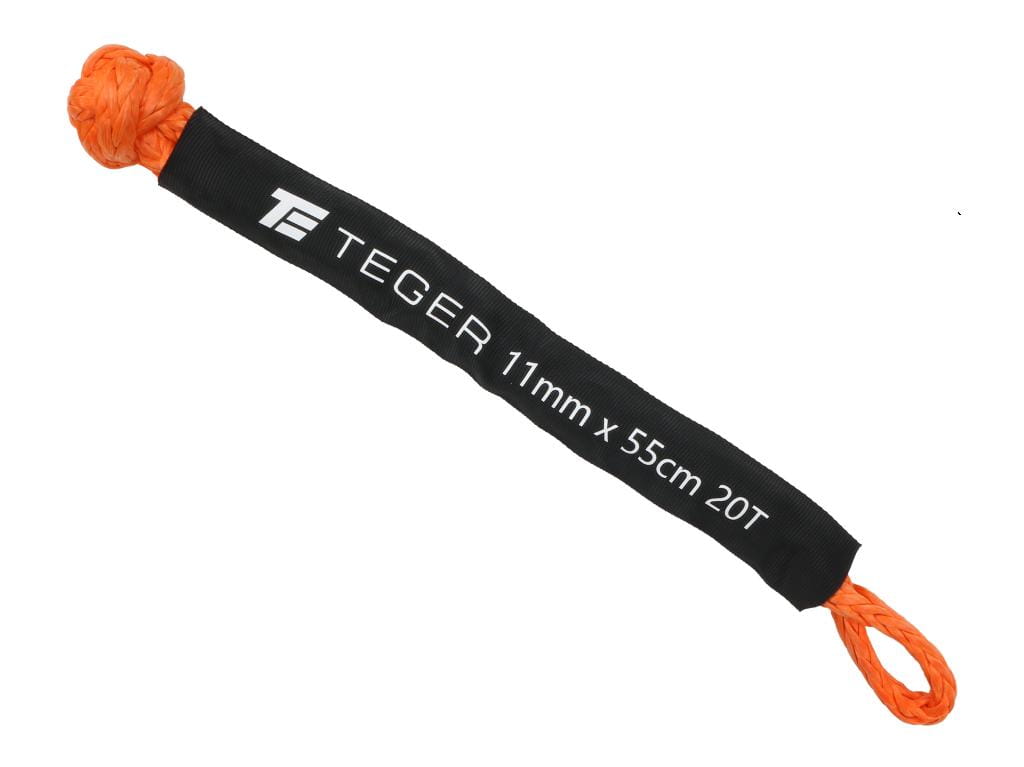 Szekla z włókien syntetycznych 55mm  20T do lin kinetycznych i zwykłych Teger