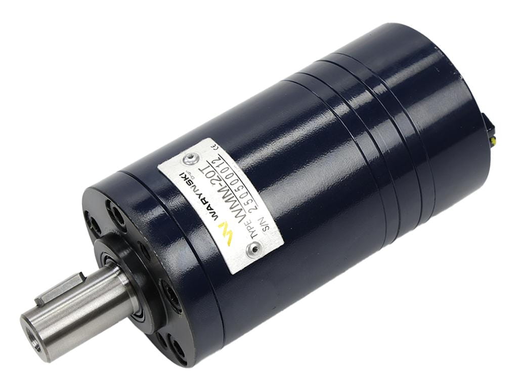 Silnik hydrauliczny orbitalny WMM 20 cm3/obr (100 bar / max.140 bar) przyłącza tylne Waryński