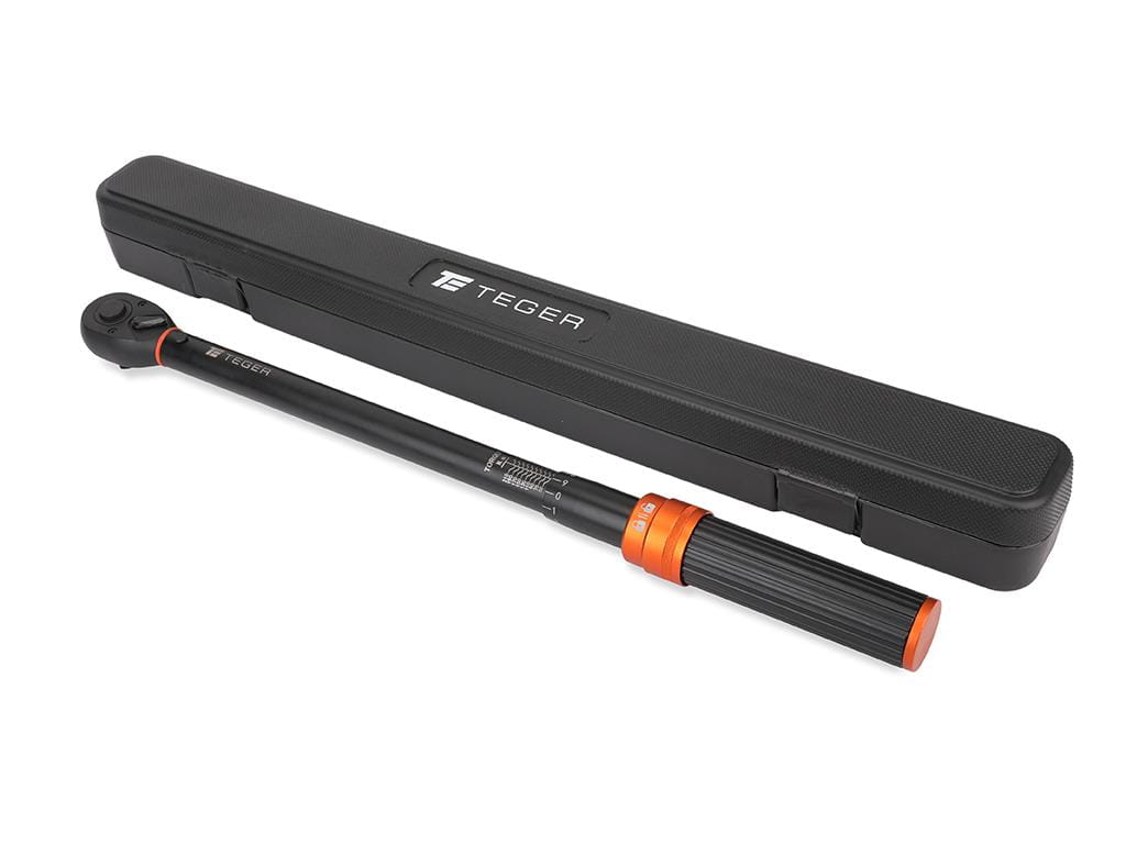 Klucz dynamometryczny, 1/2" 40-220Nm 72T / 500mm, Teger