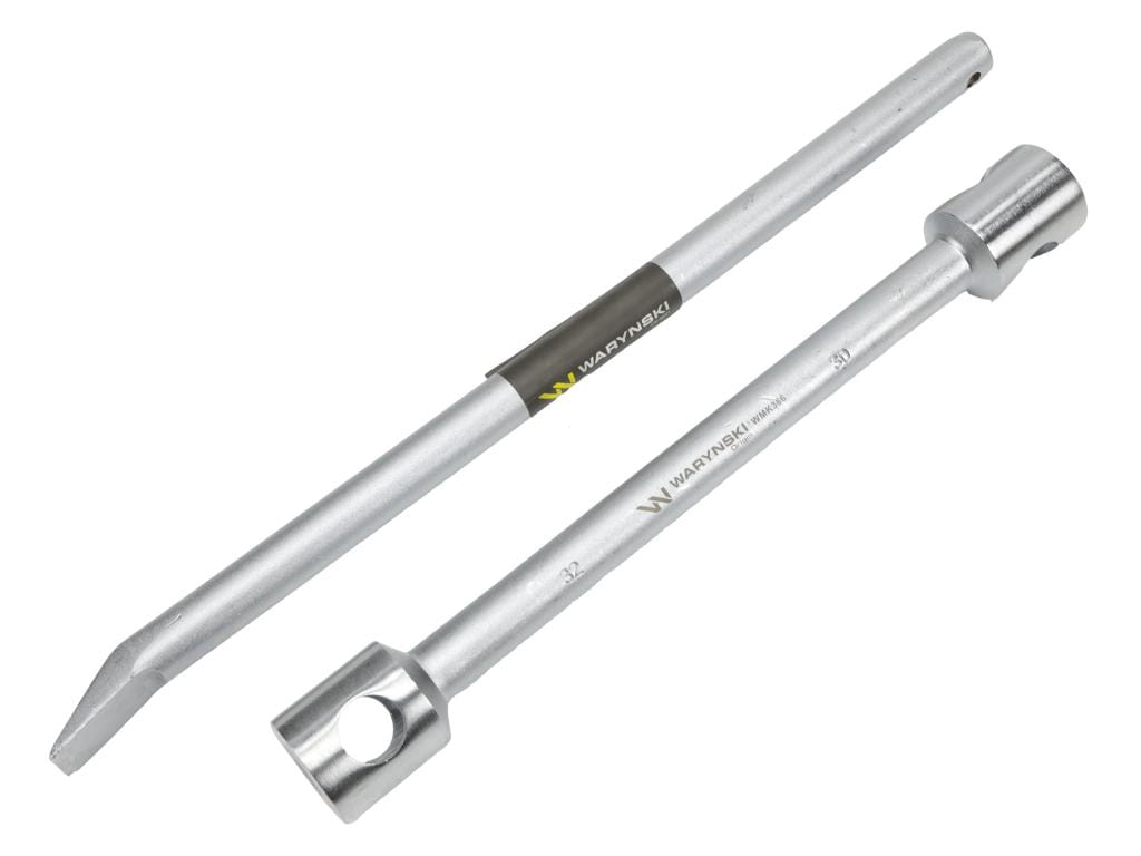 Klucz do kół 395 mm długości rozmiar 30x32 mm z łyżką Waryński