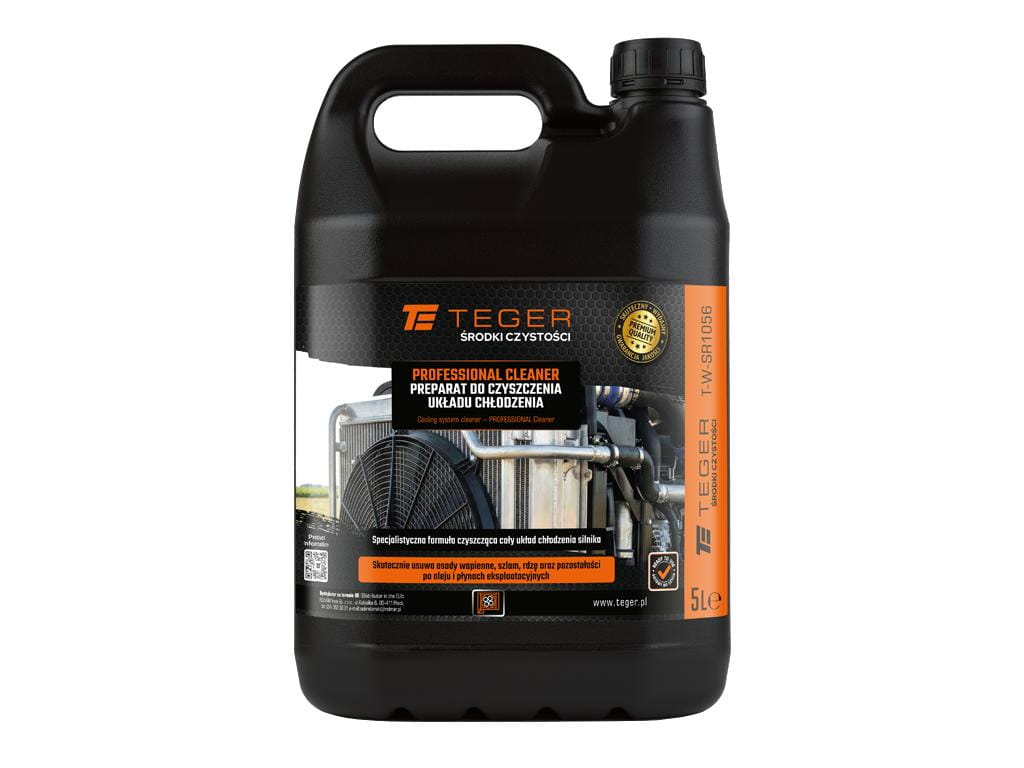 Preparat do czyszczenia układu chłodzenia - PROFESSIONAL Cleaner 5l Teger