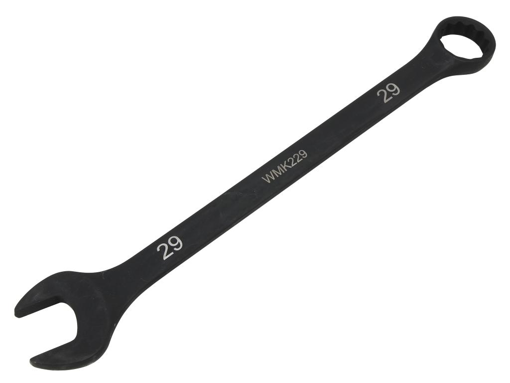 Klucz płasko-oczkowy 29 mm CrV standard ASME B107-2010 Waryński