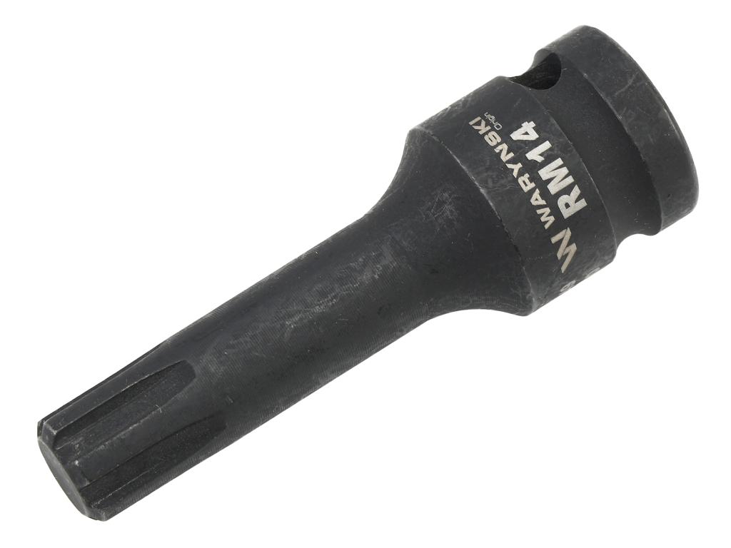 Nasadka udarowa, 1/2" ribe RM14 ze stali CrMo, Waryński
