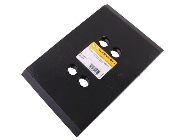 Nakładka płozy zastosowanie 41659428909 Overum stal borowa WARYŃSKI