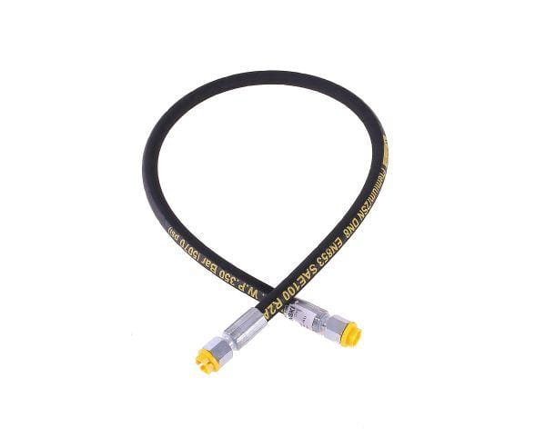 Przewód hydrauliczny 350 bar gwint M16x1.5 proste L-1000mm DN08-2SN (AA-08-1000; P11P11) 35.0MPa Waryński