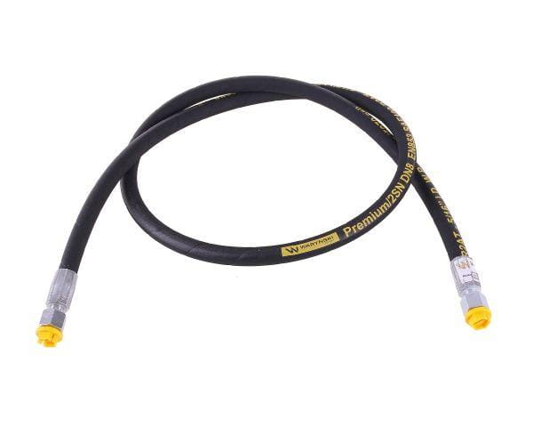 Przewód hydrauliczny 350 bar gwint M16x1.5 proste L-1500mm DN08-2SN (AA-08-1500; P11P11) 35.0MPa Waryński