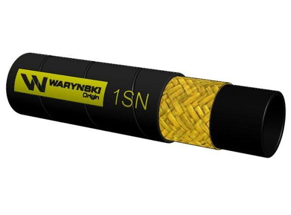 Wąż hydrauliczny do zakuwania DN06 1-oplotowy 225 Bar Waryński (sprzedawany po 50m)