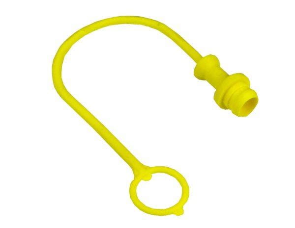 Pokrywa (zaślepka) do gniazda szybkozłączy 3/8" ISO-A 18.3-23-TPE żółte (sprzedawane po 5)