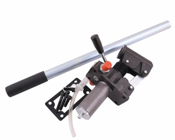 Pompa ręczna 25ccm (siłowniki 2-stronnego działania) 250 bar z gumową osłoną tłoczka roboczego