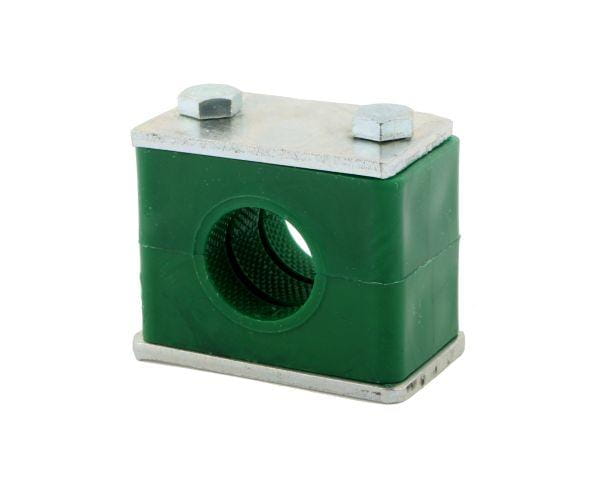 Uchwyt (obejma) pojedynczy kompletny do rur/węży/przewodów - rozmiar fi 16mm