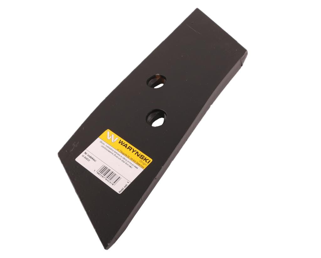 Dłuto nakładka lemiesza obracalna prawa zastosowanie Overum stal borowa WARYŃSKI